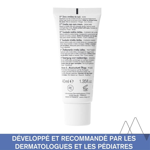 Uriage Bébé 1er soin croûtes de lait