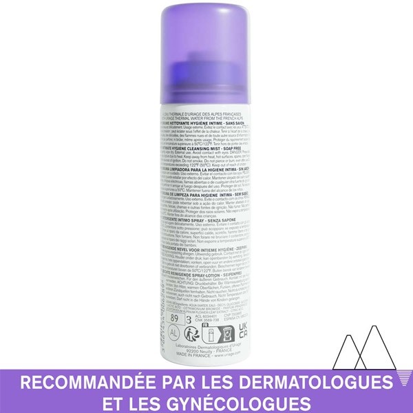 Uriage Gyn-Phy brume nettoyante hygiène intime