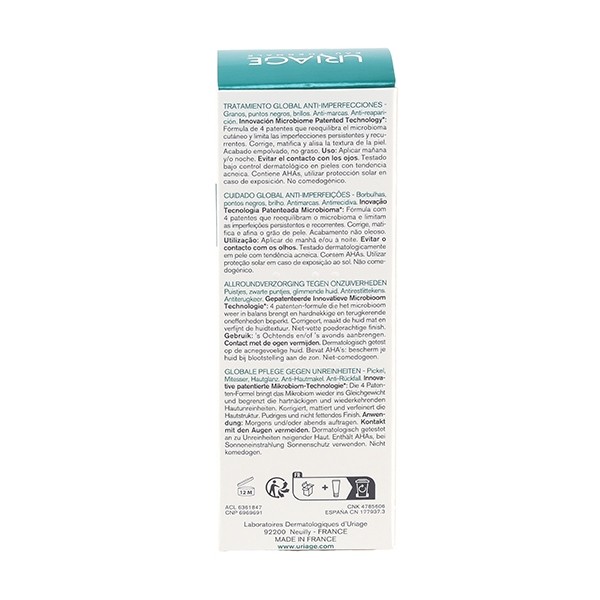 Uriage Hyséac 3-Regul + soin global anti-imperfections