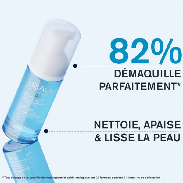 Uriage mousse d'eau nettoyante