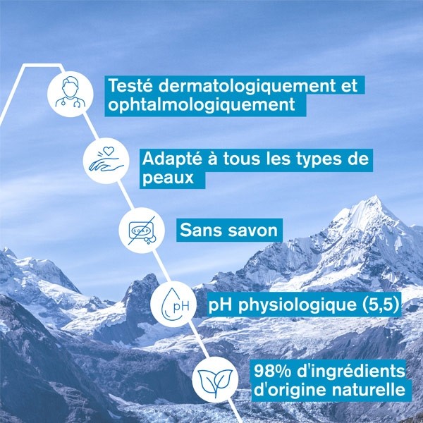 Uriage mousse d'eau nettoyante