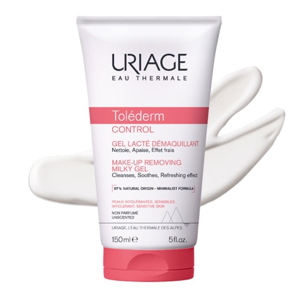 Uriage Toléderm Control gel lacté démaquillant