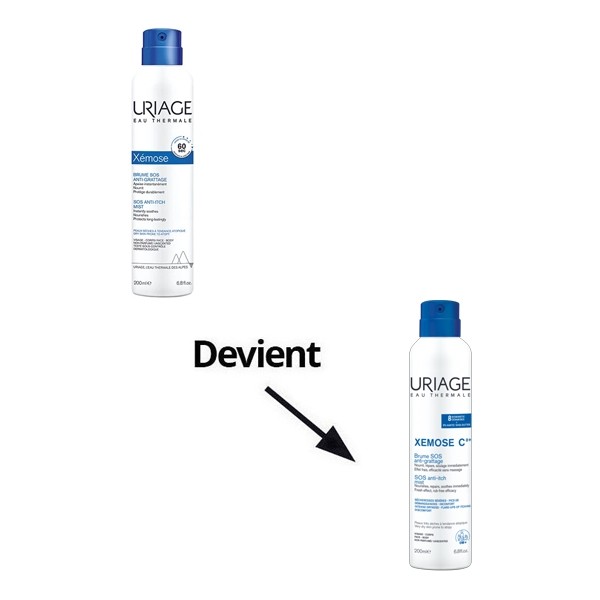 Uriage Xémose C8+ Brume SOS anti-grattage