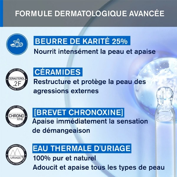 Uriage Xémose C8+ Cérat relipidant anti grattage