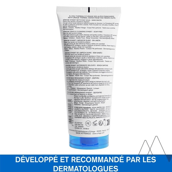 Uriage Xémose Syndet nettoyant doux