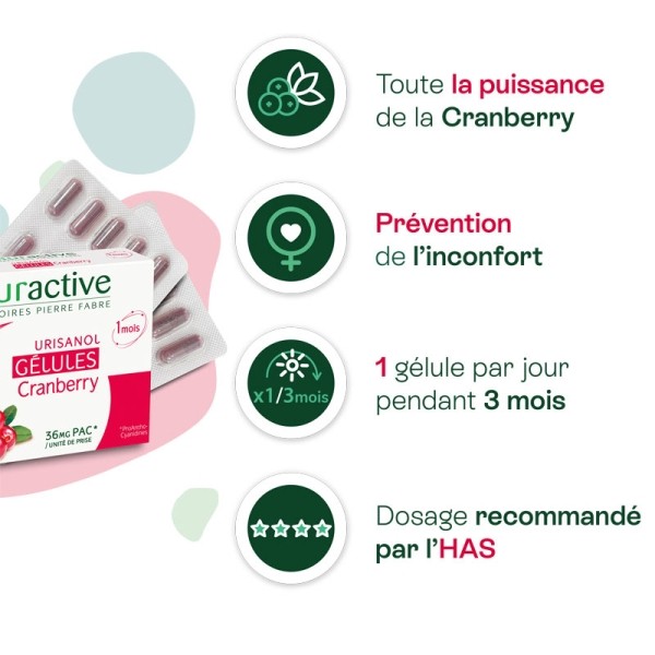 Naturactive Confort Urinaire Entretien Bio gélules
