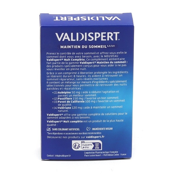 Valdispert Nuit complète comprimé