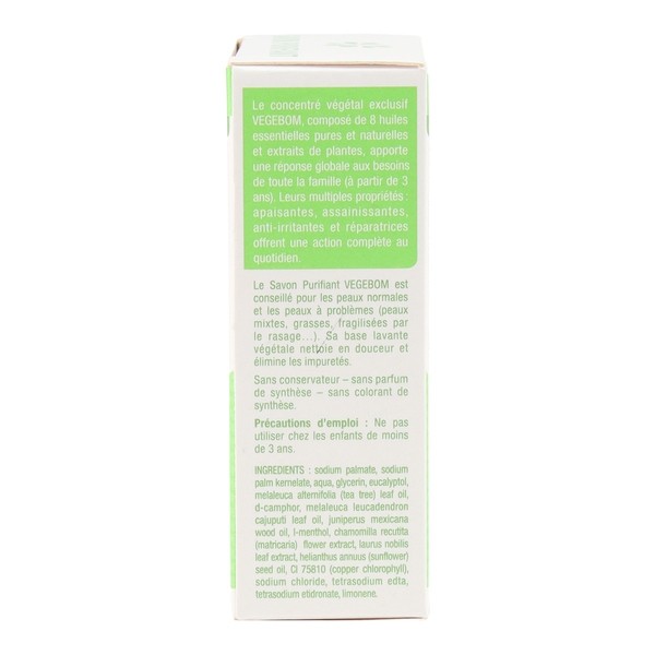 Vegebom Savon purifiant