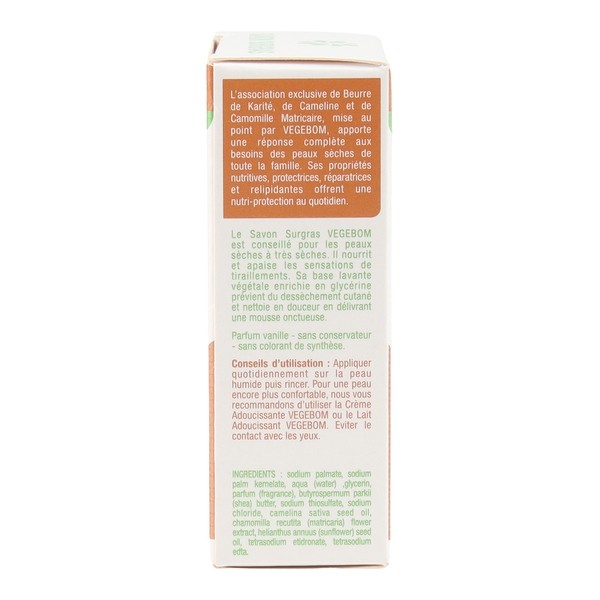 Vegebom savon surgras