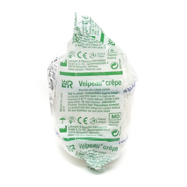 Velpeau bande de crêpe coton