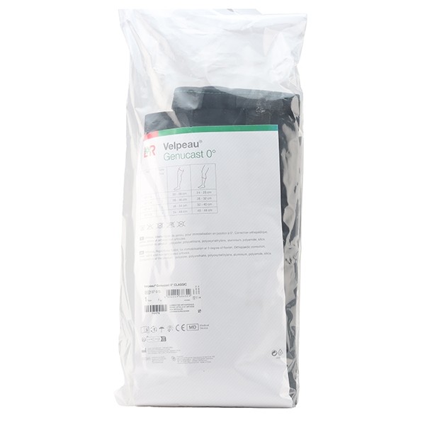 Velpeau Genucast 0° attelle de genou