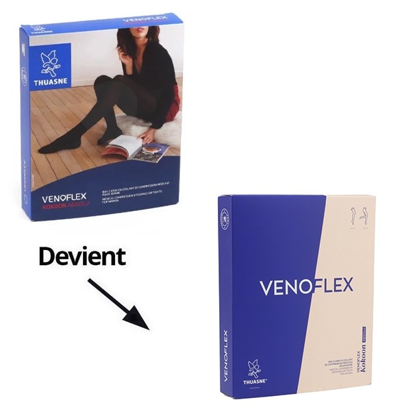 Venoflex Kokoon Absolu Bas de Contention Femme Classe 2