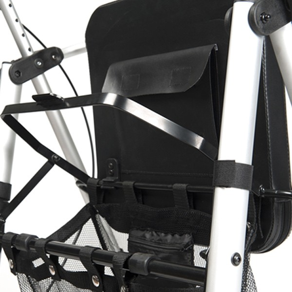 Déambulateur Rollator Ecoplus 4 roues avec panier