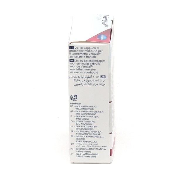 Veroval embout thermomètre auriculaire et frontal