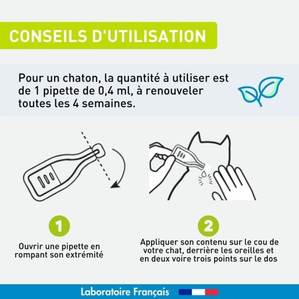 Vetoform Antiparasitaire chaton pipettes