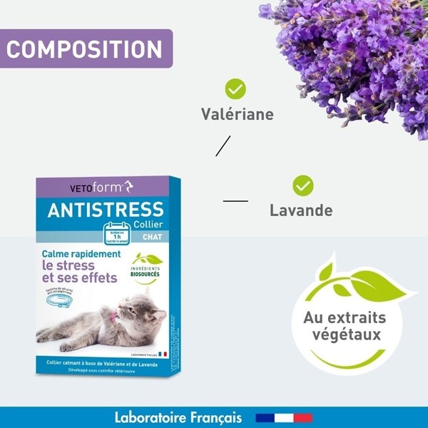 Vetoform collier anti stress chat