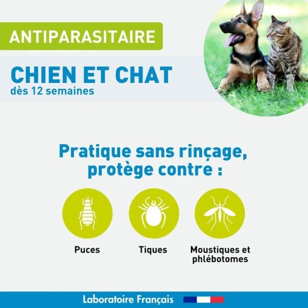 Vetoform mousse insectifuge chat & chien