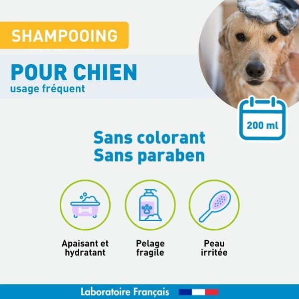 Vetoform Shampooing usage fréquent spécial chien
