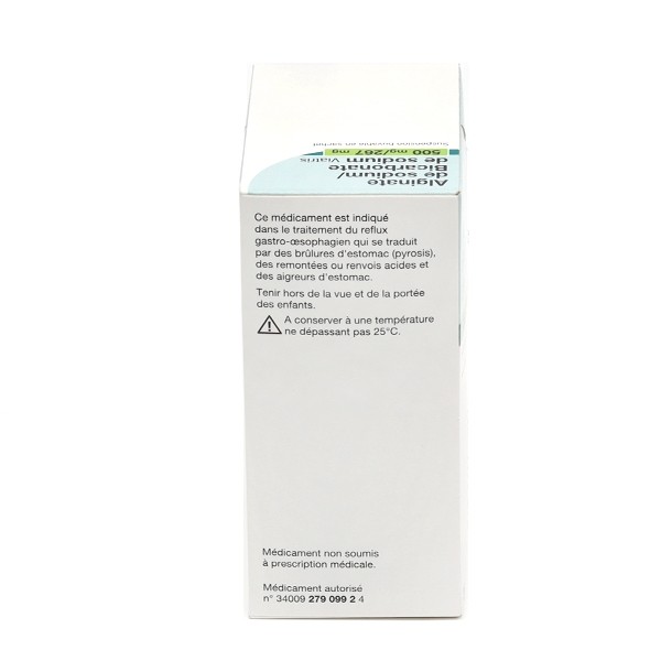 Alginate de sodium Bicarbonate de sodium Viatris sachet