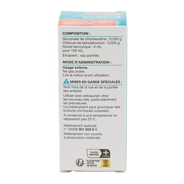 Chlorhexidine Benzalkonium Alcool benzylique Viatris