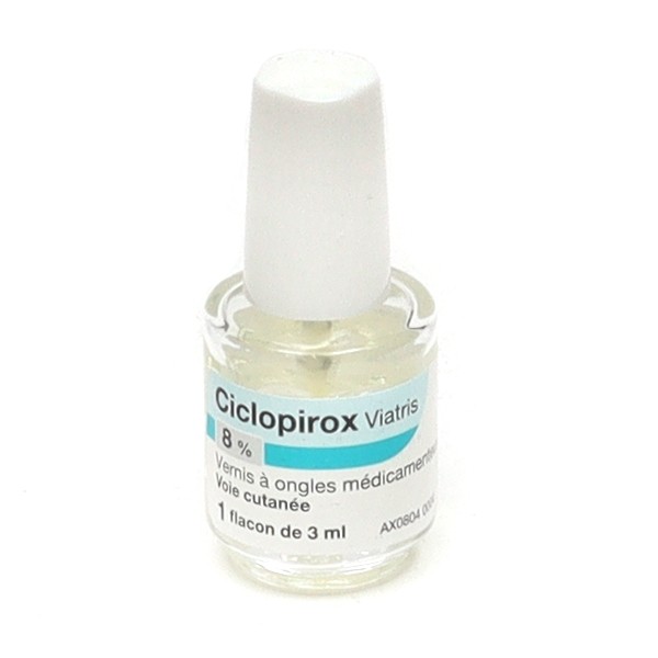 Ciclopirox vernis antifongique Viatris