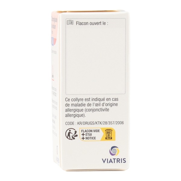 Viatris  collyre Cromoglicate de sodium 2%