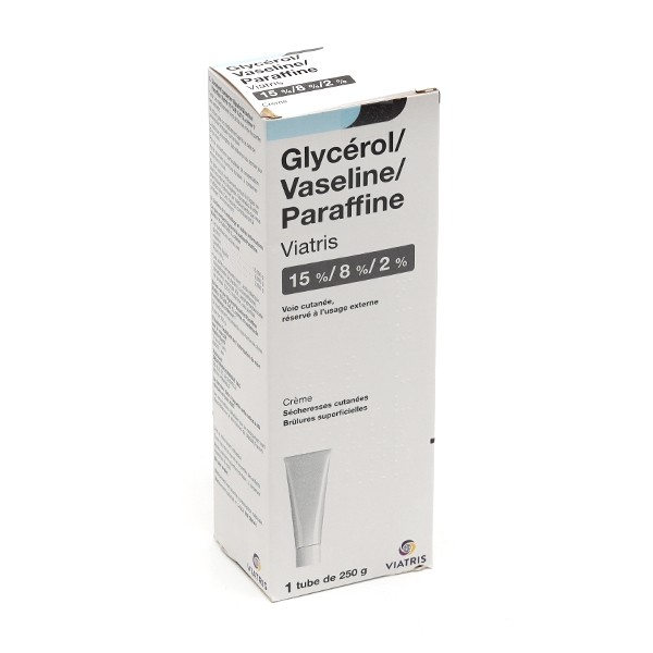 Glycérol Vaseline Paraffine crème