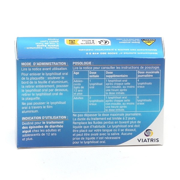 Lopéramide Viatris 2 mg comprimé orodispersible