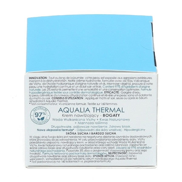 Vichy Aqualia Thermal Crème réhydratante riche