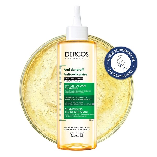 Vichy Dercos Anti pelliculaire shampooing cheveux bouclés et crépus