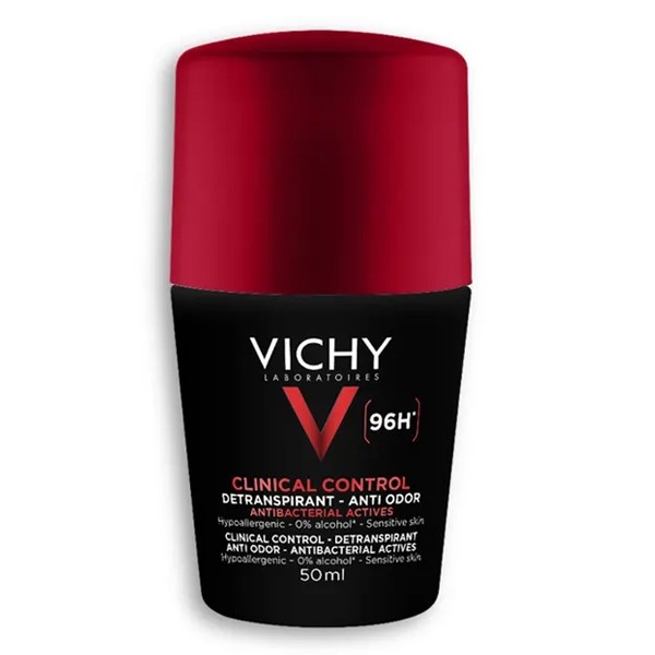 Vichy Homme déodorant détranspirant Clinical Control 96h bille