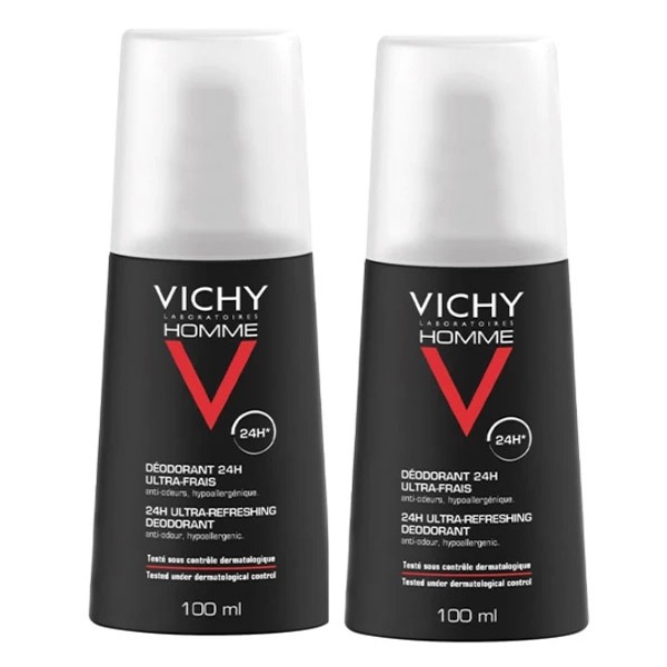 Vichy homme déodorant ultra-frais spray