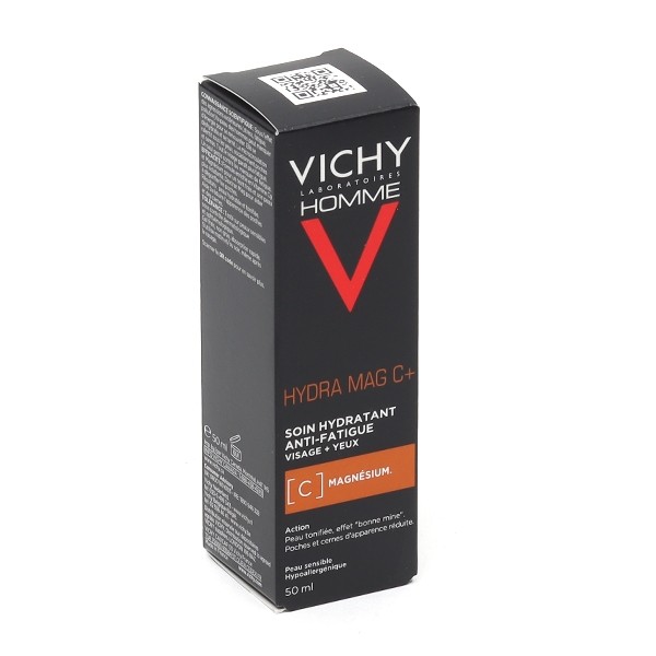 Vichy Homme Hydra Mag C+ soin hydratant anti-fatigue