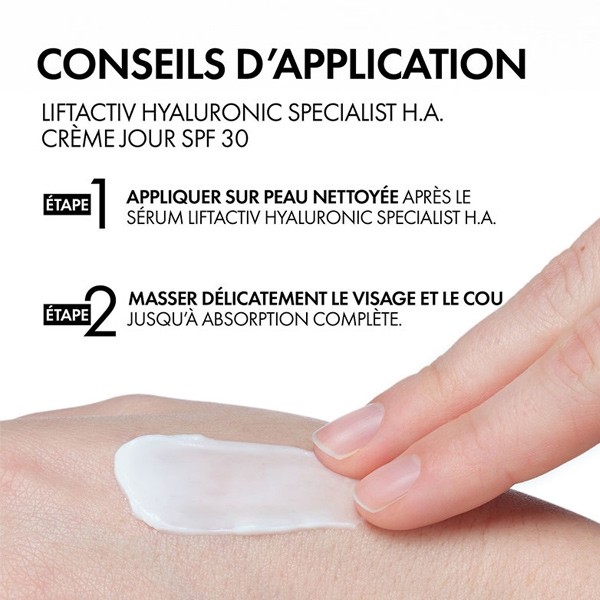 Vichy Liftactiv HA crème repulpante anti rides SPF 30