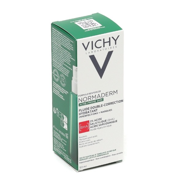 Vichy Normaderm Fluide double correction hydratant