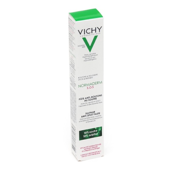 Vichy Normaderm S.O.S Pâte anti bouton au soufre