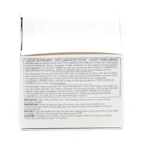 Vichy Nutrilogie soin profond peau sèche