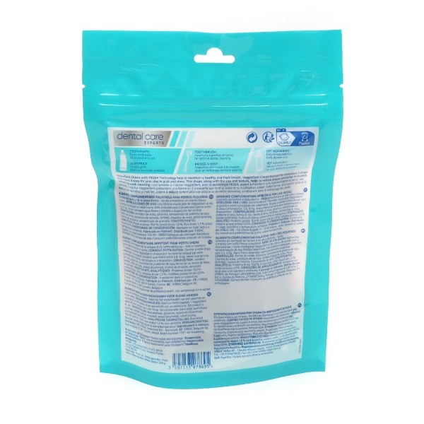 Virbac Veggiedent Fresh Lamelles à mâcher chiens