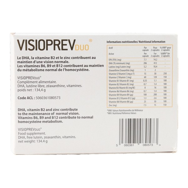 Visioprev Duo capsules
