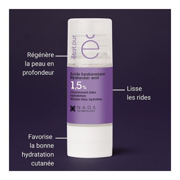 Etat pur Acide hyaluronique 1,5%