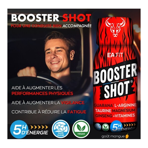 Eafit Booster Shot 5h d'énergie