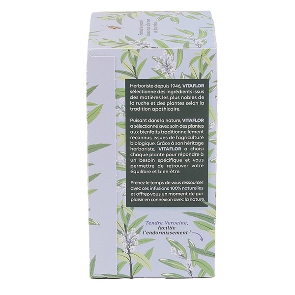 Vitaflor tisane verveine Bio sachets