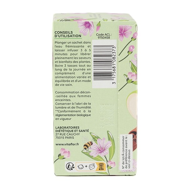 Vitaflor tisane transit bio