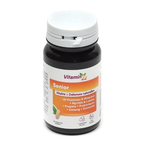 Vitamin 22 Senior comprimés