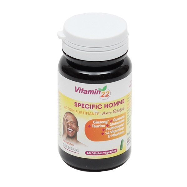 Vitamin'22 specific homme gélules