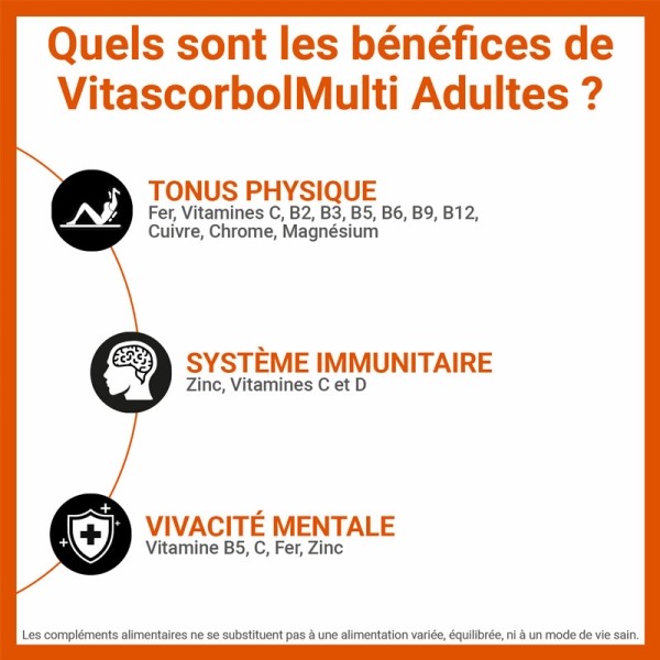 Vitascorbol Multi comprimés