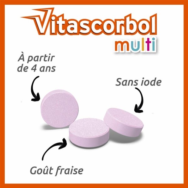 Vitascorbol Multi Junior comprimés à croquer
