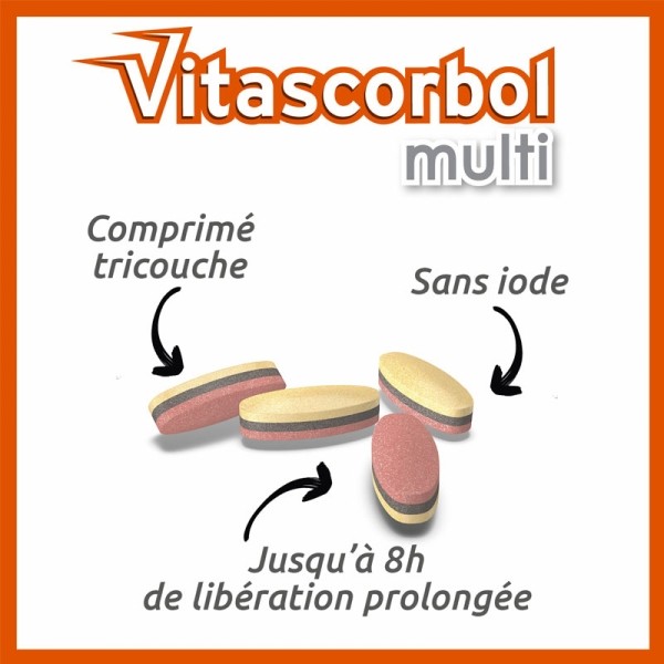 Vitascorbol Multi Sénior comprimés