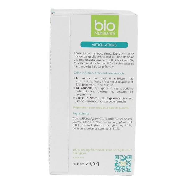 Bio Nutrisanté infusion Articulations sachets