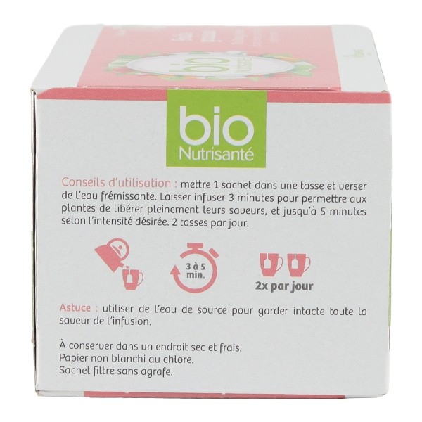 Bio Nutrisanté infusion Brûle graisses sachets